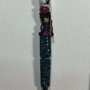 Elegant Blue and Purple Beaded Charm Bracelet